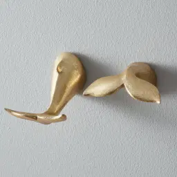 Heart of the Sea Gold Resin Wall Decor (Set of 5)