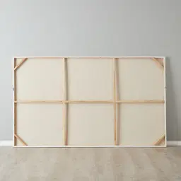 Golden Embers Abstract Painting