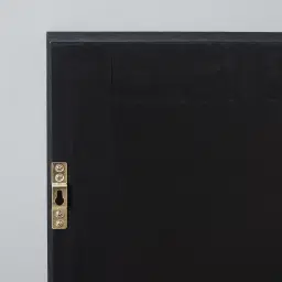 Lone Beetle Paper Shadow Box with Black Frame