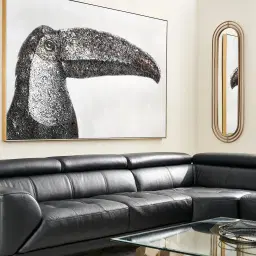 Earth-toned Toucan Painting