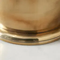 Bacchus Polished Brass Colour Metal Wine Cooler