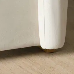 Madrid Cream Velvet King Bed