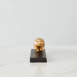 Nala Gold Lion Metal Decorative