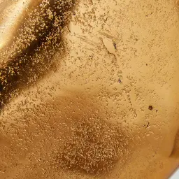 Stance Gold Horse Metal Decorative