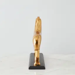 Stance Gold Horse Metal Decorative