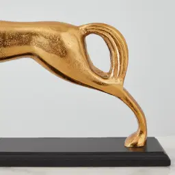 Stance Gold Horse Metal Decorative