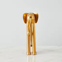 Eli Elephant Antique Copper Metal Decorative