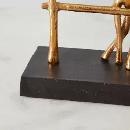 The Climb Gold Metal Decorative