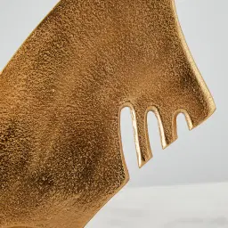 Sailboat Gold Metal Decorative