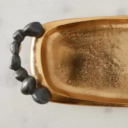 Alana Gold Metal Tray