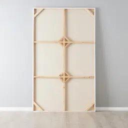 The Selves Neutral Colours Abstract Painting