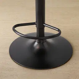 Ryker Glacier Grey Vegan Leather Bar Stool