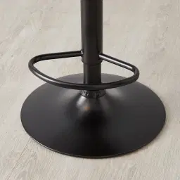 Ryker Glacier Grey Vegan Leather Bar Stool