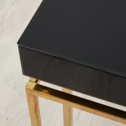 Luella Black Side Table