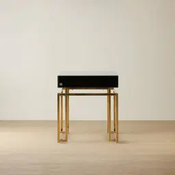 Luella Black Side Table