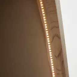 Fredrik Medium Brown Wooden Wine Display Cabinet