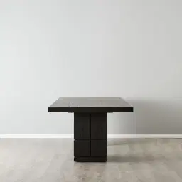 Portofino II Black Wooden Dining Table