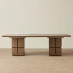 Portofino II Medium Brown Wooden Dining Table