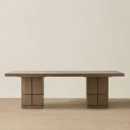Portofino II Medium Brown Wooden Dining Table
