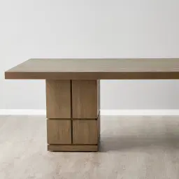 Portofino II Medium Brown Wooden Dining Table