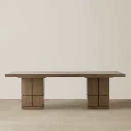 Portofino II Medium Brown Wooden Dining Table