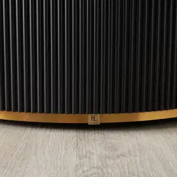 Nicholas Black Wooden Desk