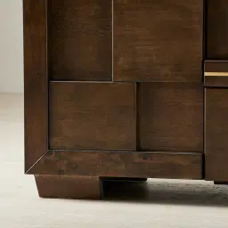 Montana Deep Brown Wooden Dresser