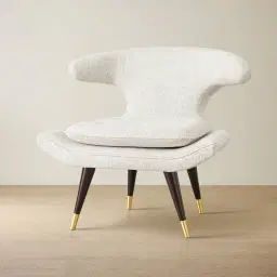 Tarrington Dove Grey Woven Fabric Occasional Chair