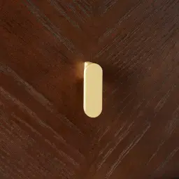 Beckham Brown Wooden Bedside Table