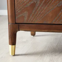 Beckham Brown Wooden Entertainment Unit