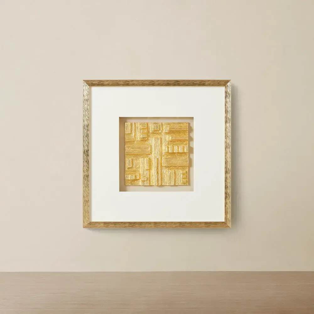 Ophir Small Shadow Box With Golden Frame