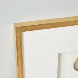 Bronte Agate Shadow Box With Golden Frame