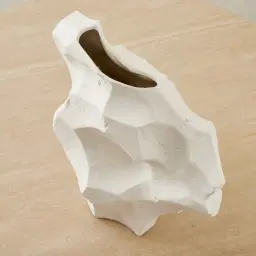 Cali Cast Stone Ceramic Vase