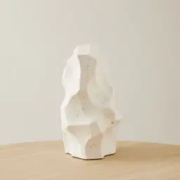 Cali Cast Stone Ceramic Vase