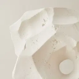 Cali Cast Stone Ceramic Vase