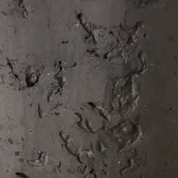 Zinnia 50cm Black Cast Stone Ceramic Vase