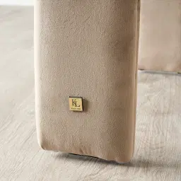 Delaney Beige Velvet Dining Chair