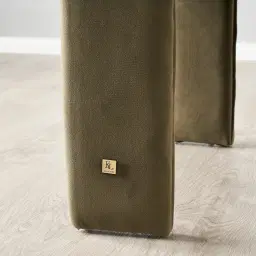 Delaney Olive Green Velvet Dining Chair