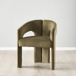 Delaney Olive Green Velvet Dining Chair