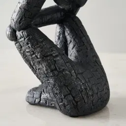 Contemplating Man Resin Decorative