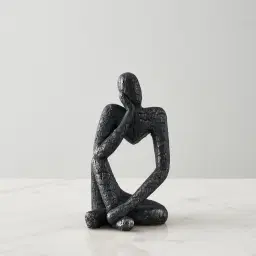 Ruminating Man Resin Decorative