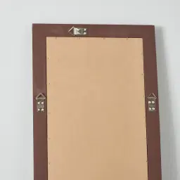 Elessar Black Rectangle Wooden Mirror