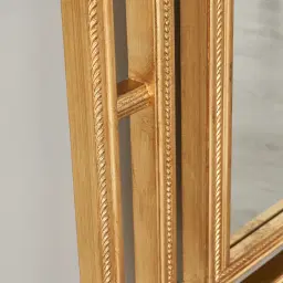 Sophia Antique Gold Square Wooden Mirror