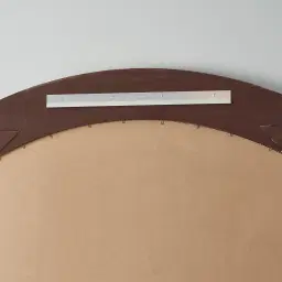 Ilaria Antique Silver Wooden Mirror