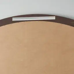 Amara Black Vintage Wooden Mirror