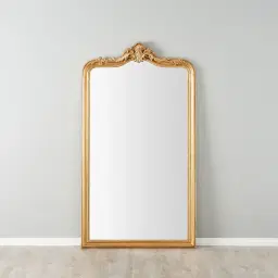 Circe Antique Gold Wooden Mirror