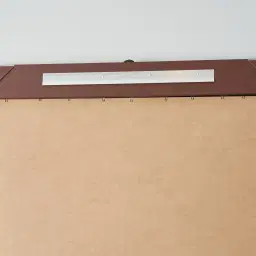 Von Black Rectangle Wooden Mirror 200x100cm
