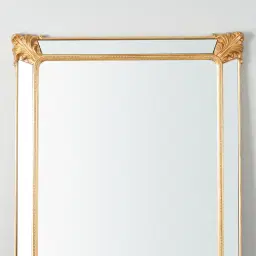 Leander Antique Gold Mirror
