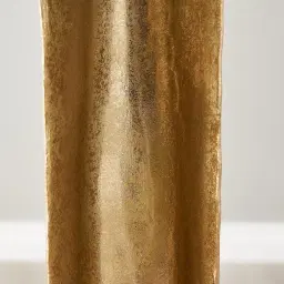 Golden Leaf Resin Metal Stand 98cm