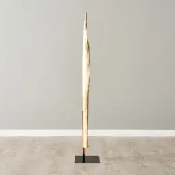 Golden Leaf Resin Metal Stand 120cm